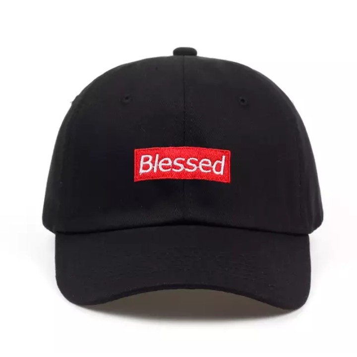 Topi Baseball Blessed Warna Hitam