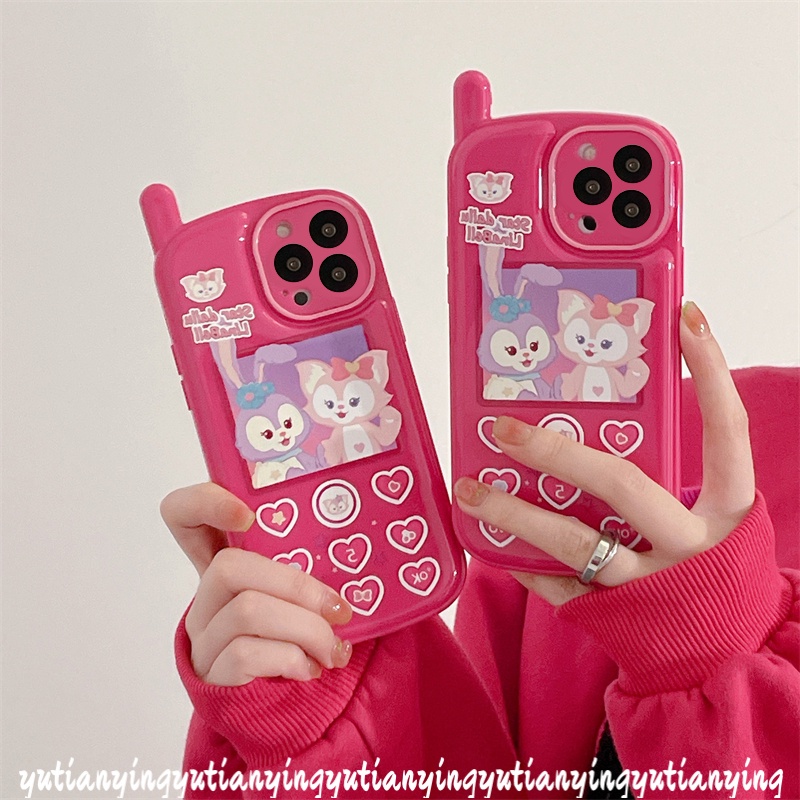 Soft Case Desain Kartun Disney LinaBell StellaLou Untuk IPhone 7 8 Plus 12 13 11 Pro MAX XR X XS MAX