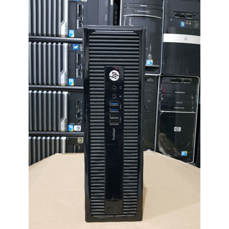 PC BUILTUP HP SLIM CORE i5 GEN4 RAM 8GB SSD 256GB