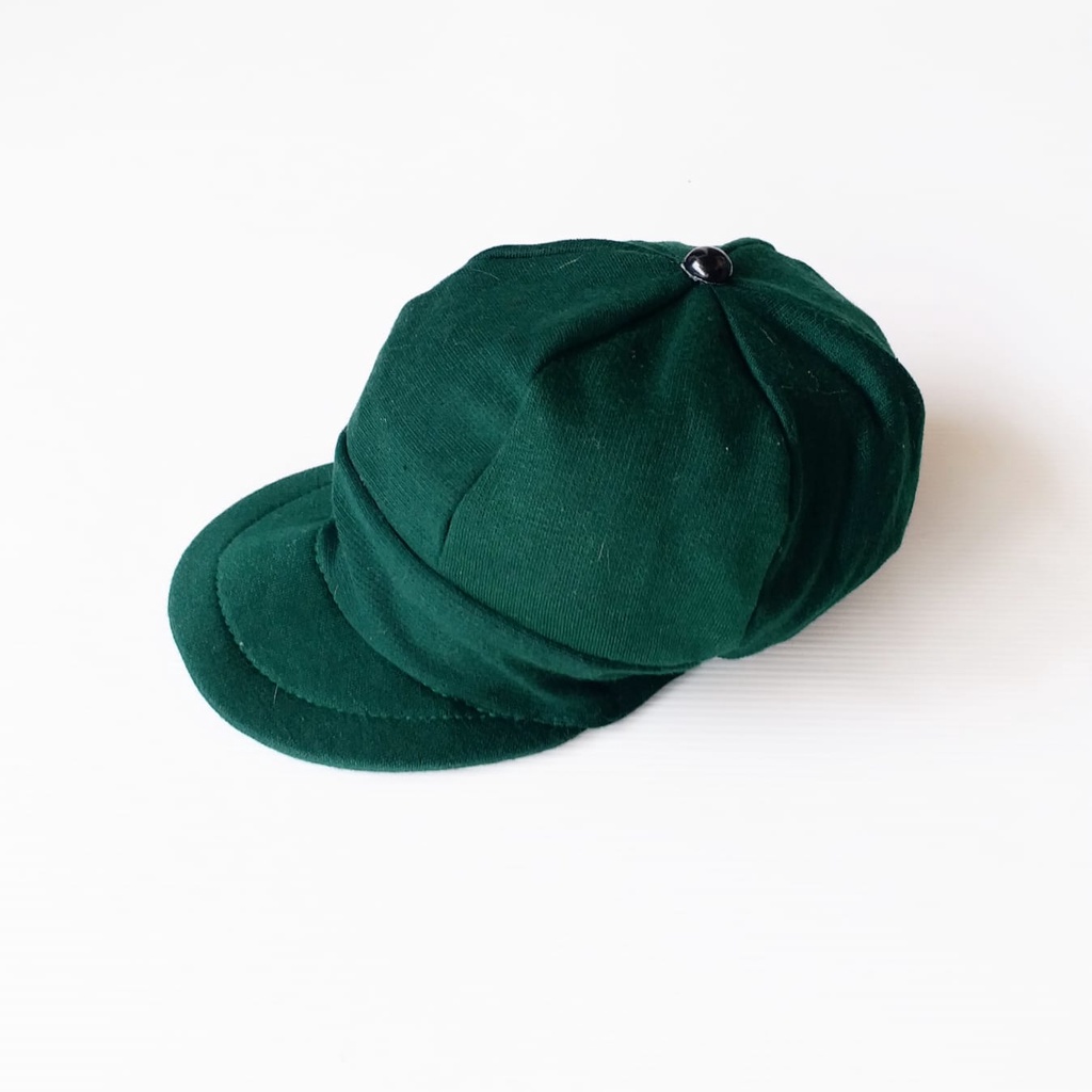 ho TOPI APOLLO ANAK Topi Anak Lucu Model Apollo Usia 1 Sampai 3 Tahun Kualitas Terbaik PART2-HIJAU BOTOL