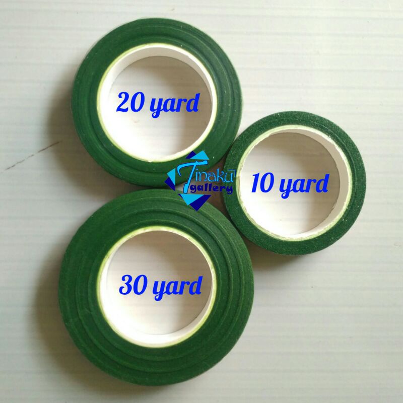 

Floral Tape/ Flower Tape/ Solasi Daun/ Solatip Tangkai Kawat