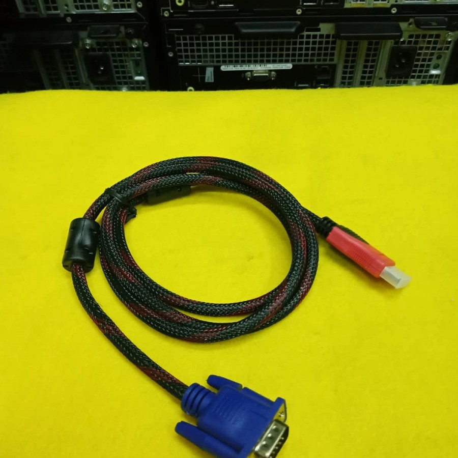 kabel HDMI to VGA 1,5 cm /kabel jaring HDMI to VGA