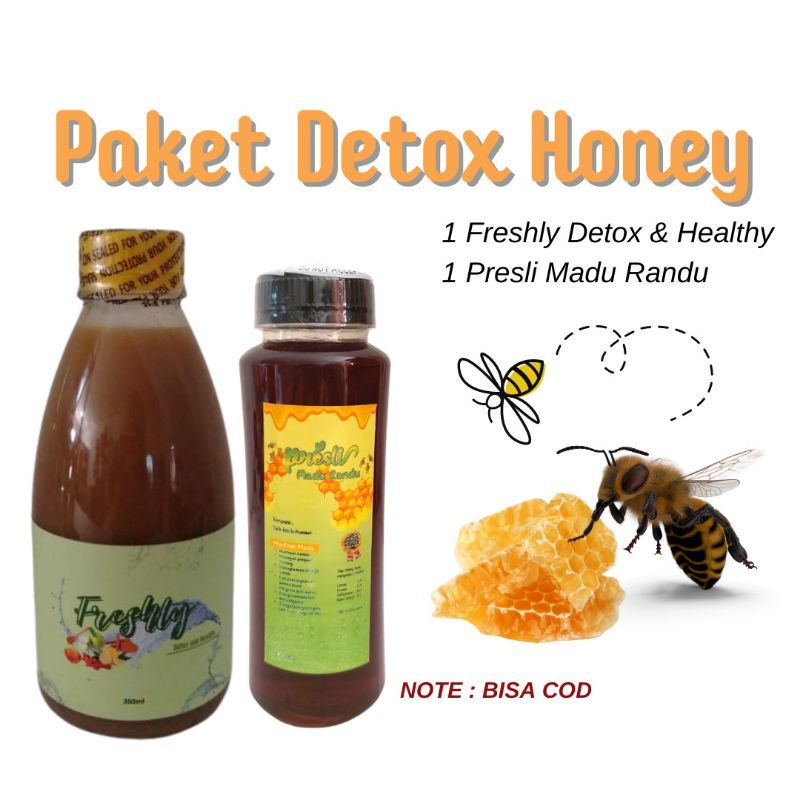 paket detox honey(1Detox+1honey)