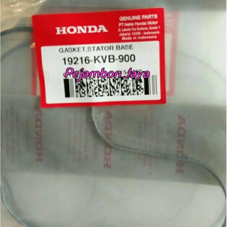 19216KVB900 GASKET STATOR BASE