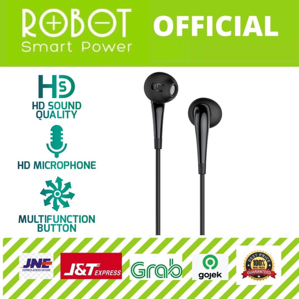 Earphones Robot High Definition RE701