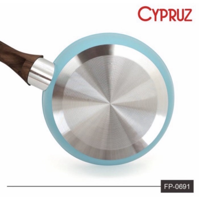 Frying Pan CYPRUZ mini Fry pan pastel marble wajan penggorengan 12cm 14cm 16cm