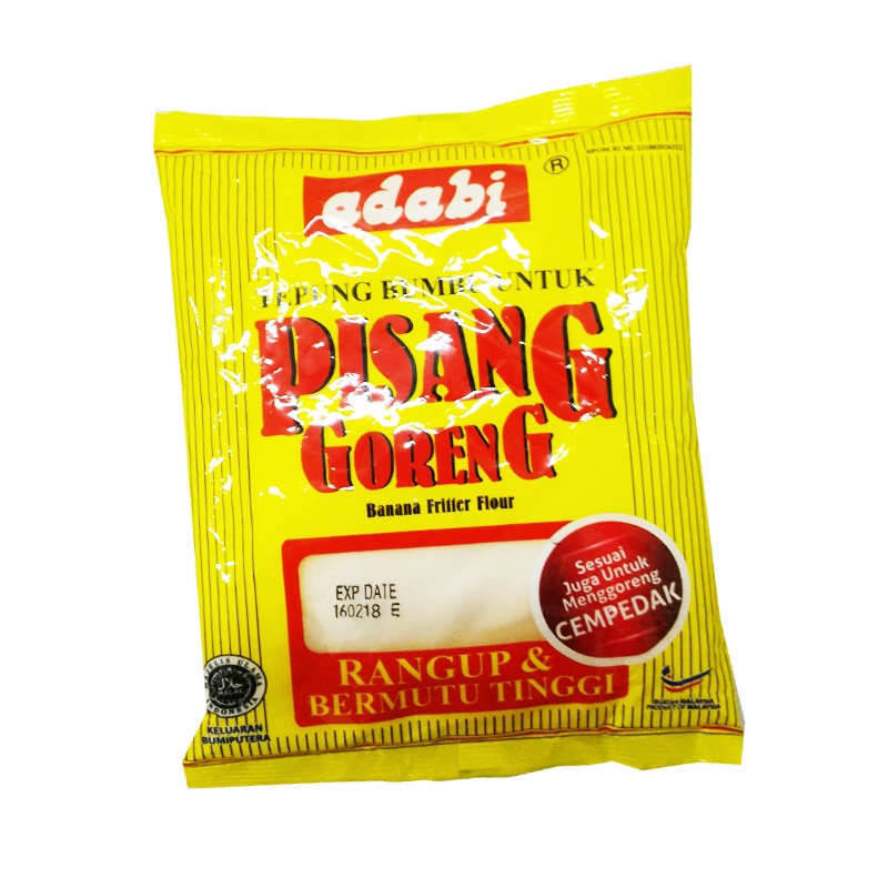 

Adabi Tepung Bumbu Goreng Pisang 250Gr