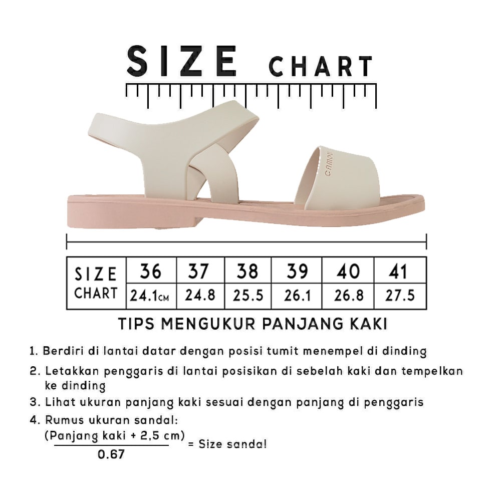 Camou Sendal - NETI Blackberry Sandal Tali Perempuan Bahan Full Karet Anti Licin Slip Tidak Mudah Putus Tahan Lama Tersedia Ukuran 36-41