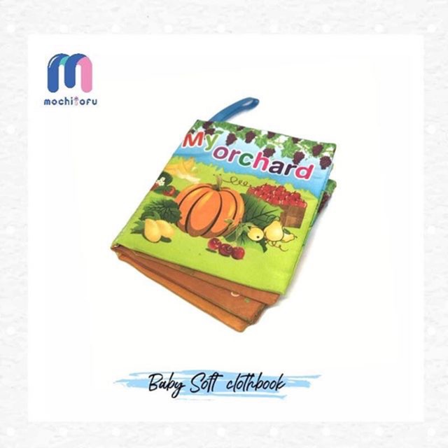 Soft Book Educational Toys - My Orchard