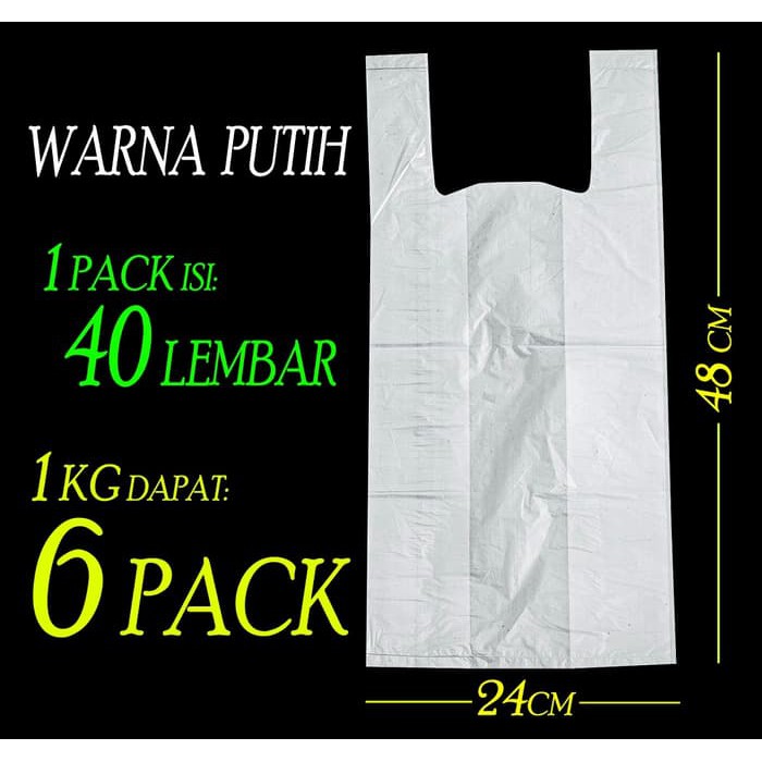 

Plastik Kemasan Transparan/Bening size 24 cm