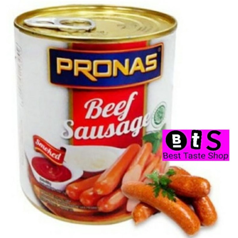 

Pronas Sosis Sapi Kemasan Kaleng 325gr