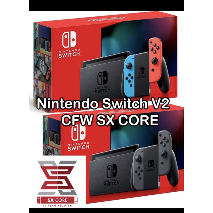 Jual [Game/Console] Nintendo Switch V2 Cfw 128 Gb Full Game | Shopee ...