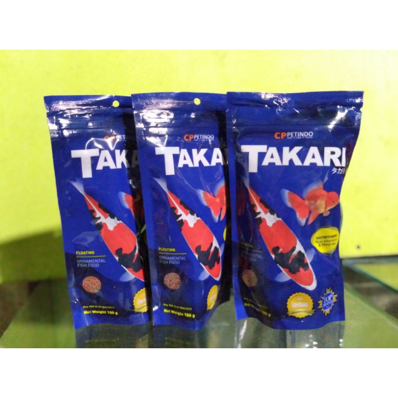 Makanan ikan Takari