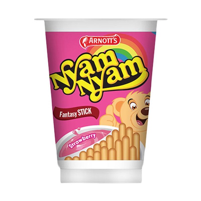 

Nyam Nyam Fantasy Stick Strawberry 25 Gr