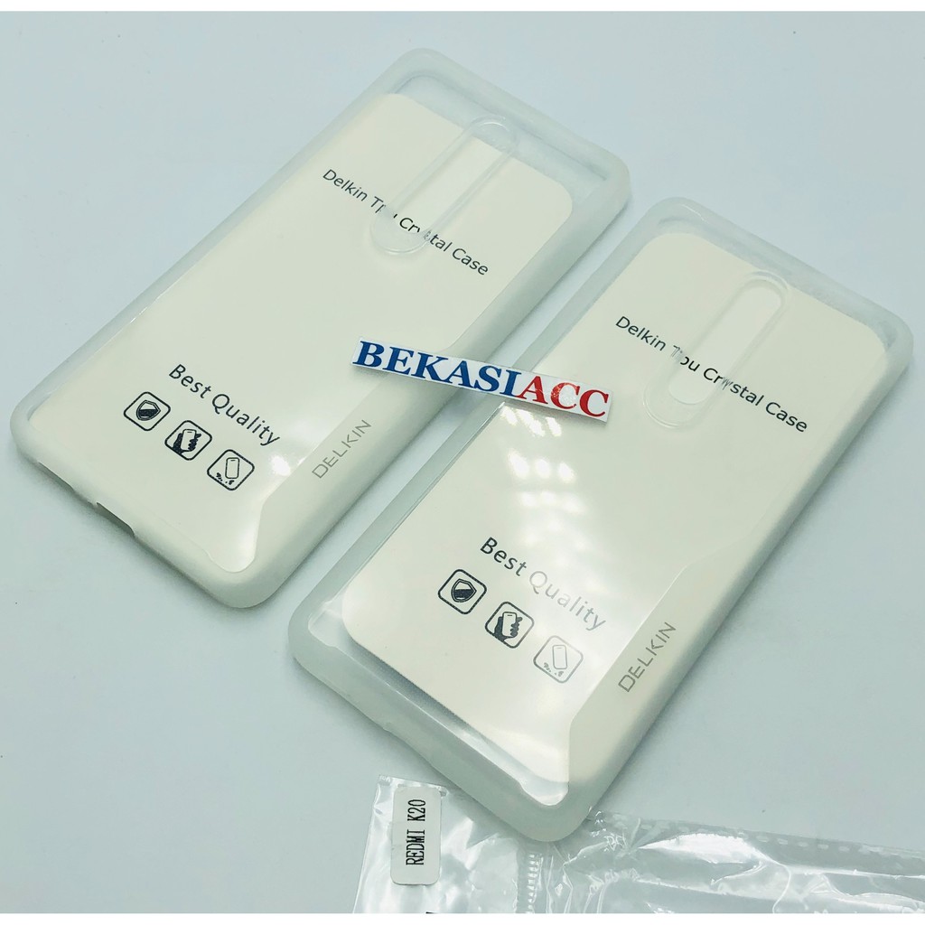 SILIKON XIAOMI REDMI K20 - SOFT CASE REDMI K20 PRO DELKIN CRYSTAL CASE