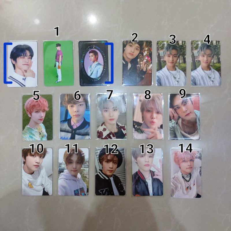 [OFFICIAL] PHOTOCARD NCT JAEMIN TAEYONG MARK JISUNG JOHNNY CHENLE HAECHAN RESONANCE YEARBOOK HELLO F