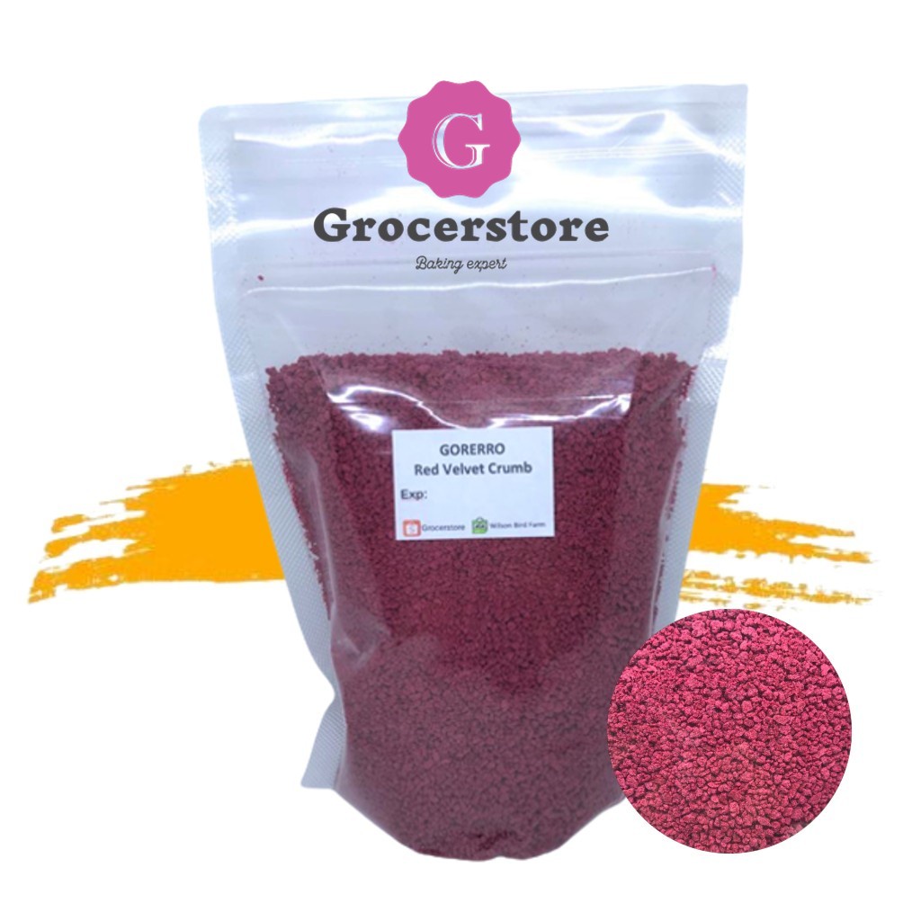 

Red Velvet Crumb Crumble Gorerro 500 gr