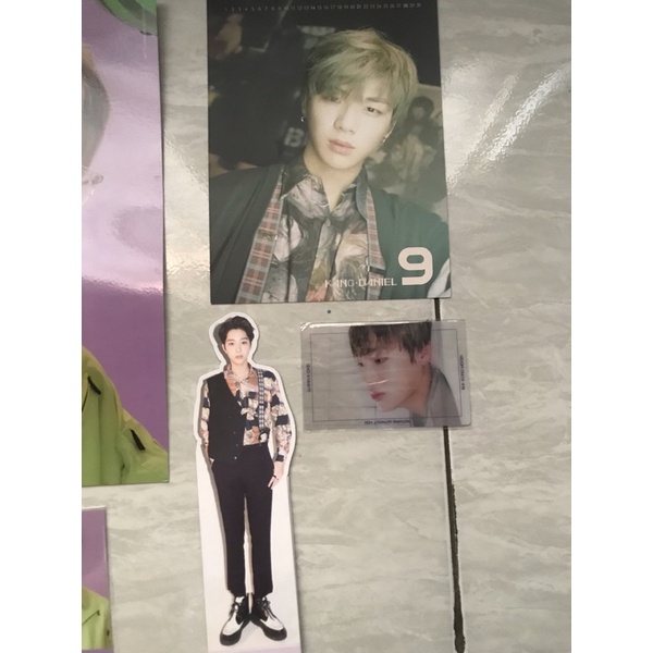 POSTCARD KANG DANIEL WANNA ONE | STANDEE LAI KUANLIN | PC TRANSPARANT hasungwoon nothing without you