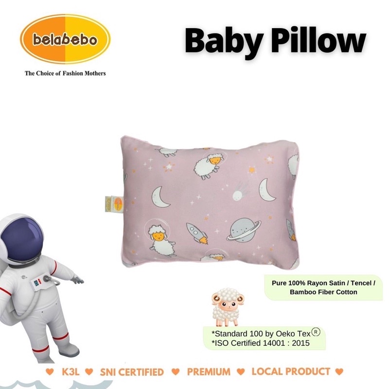 Belabebo Bantal Bayi - Bantal bayi anti peyang