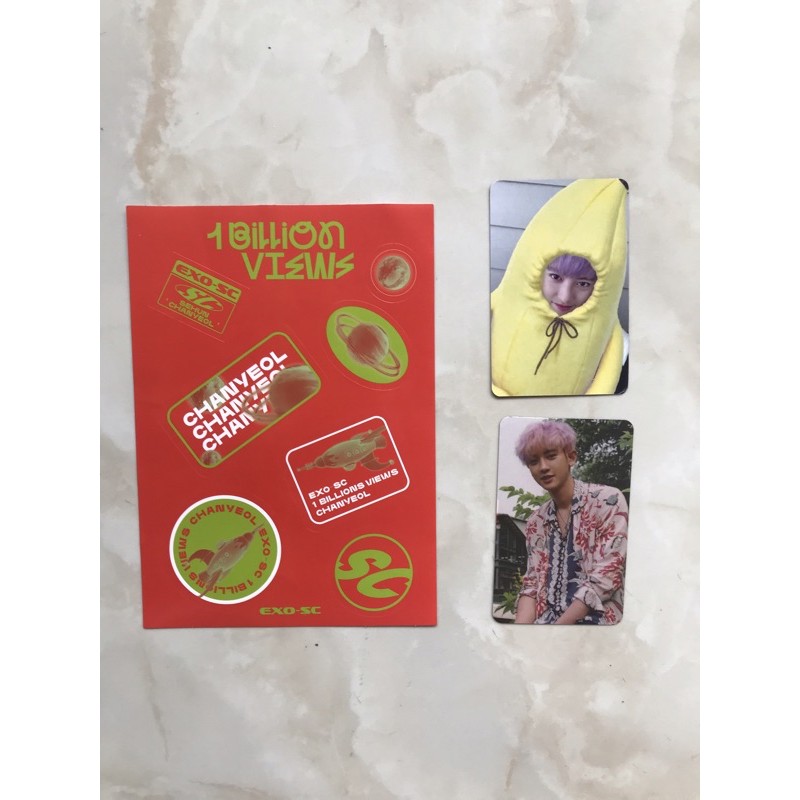 [BOOKED] 1 BILLION VIEWS EXO SC STICKER CHANYOEL