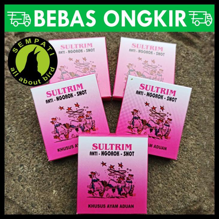 Dr Sultrim Obat Ngorok Ayam Aduan Burung Merpati Dara Pil Kapsul Sltrm