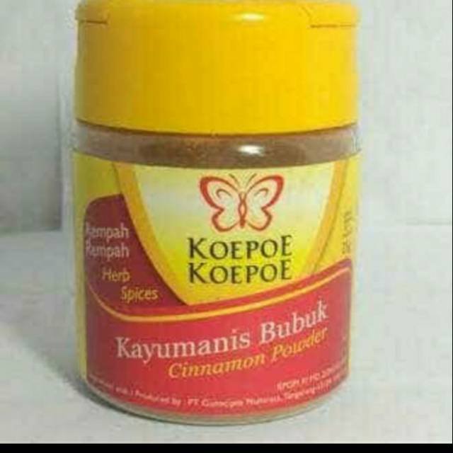 

KOEPOE KOEPOE KAYU MANIS, CINNAMON 35 gram