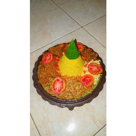 Nasi Kuning / Nasi Kuning Tumpeng / Tumpeng Mini Diameter 25