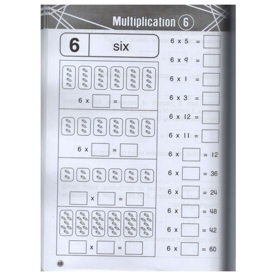 Skills in Mathematics Operations Addition Subtraction Multiplication Division Workbook 4-7 years old