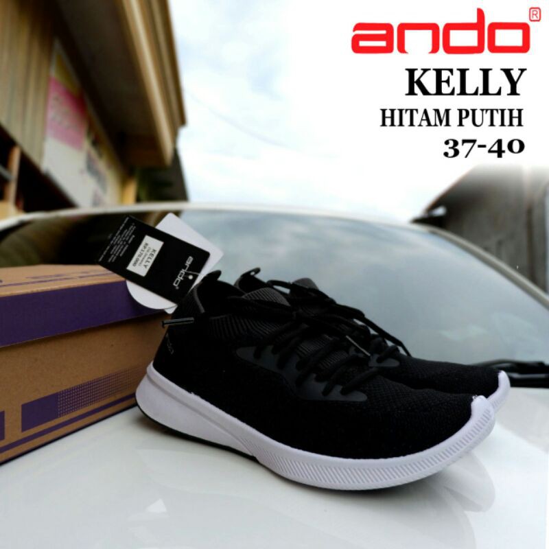 Sepatu ANDO - Sepatu Sneaker Wanita Kelly Original Ando