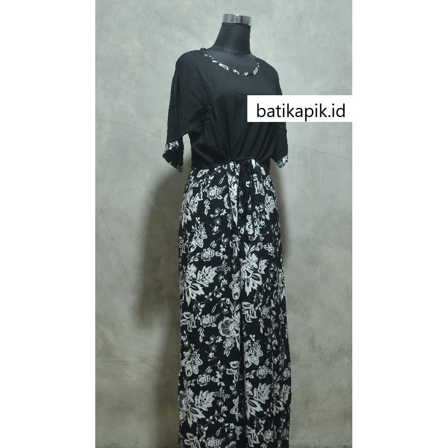 Daster Jumbo Lengan 3/4 Batik