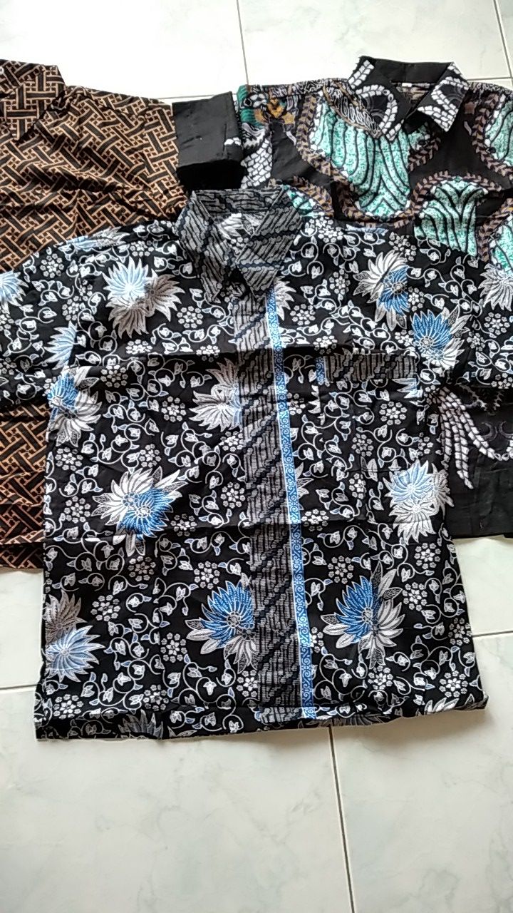 Promo 3pcs Cuma 100rb Kemeja Batik Termurah Originial Batik Pekalongan  Kemeja Batik Pria