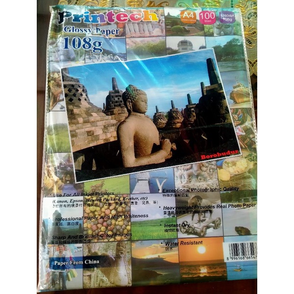

Kertas Printech Glossy Paper 108 g