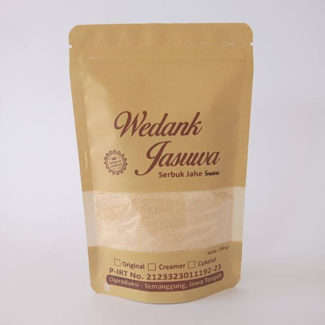

SERBUK JAHE WEDANK JASUWA 200 GRAM