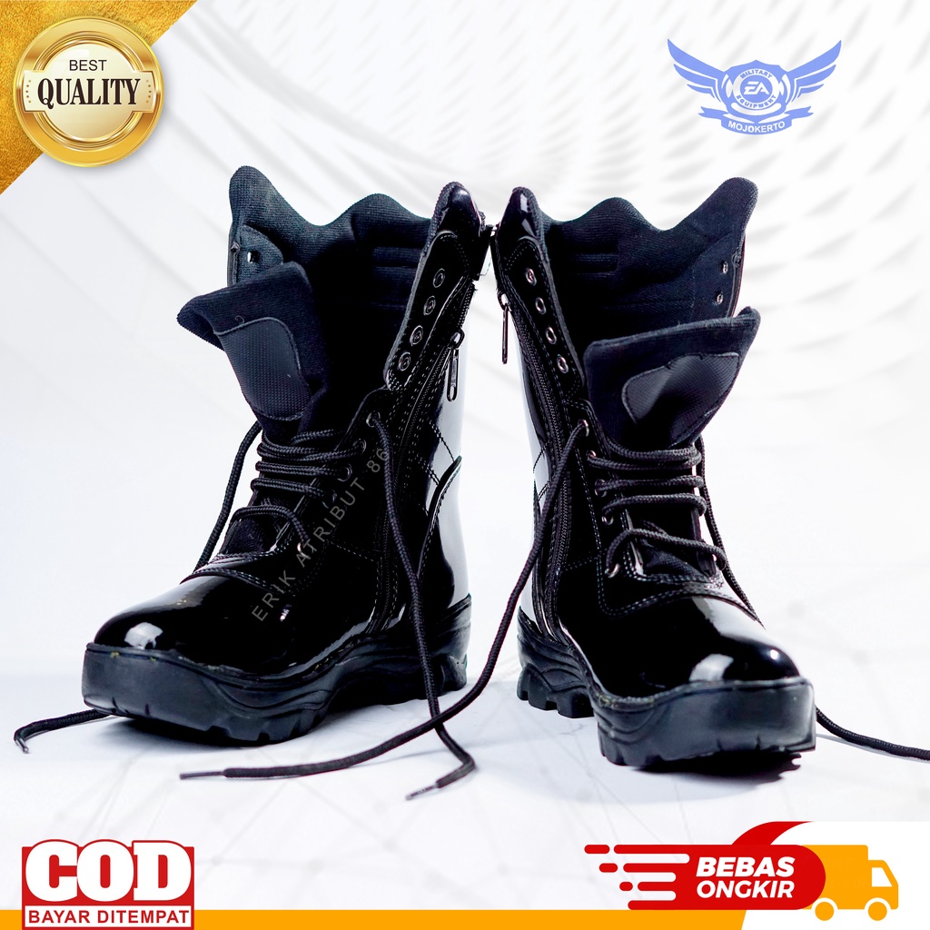 SEPATU PDL TNI AD SEPATU PDL POLRI SECURITY BANSER LINMAS