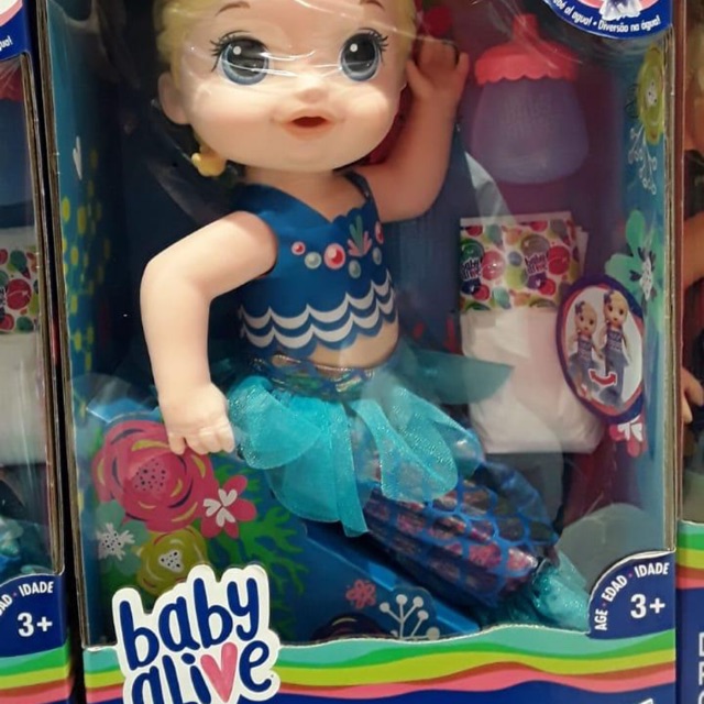 Baby Alive shimmer and splash mermaid