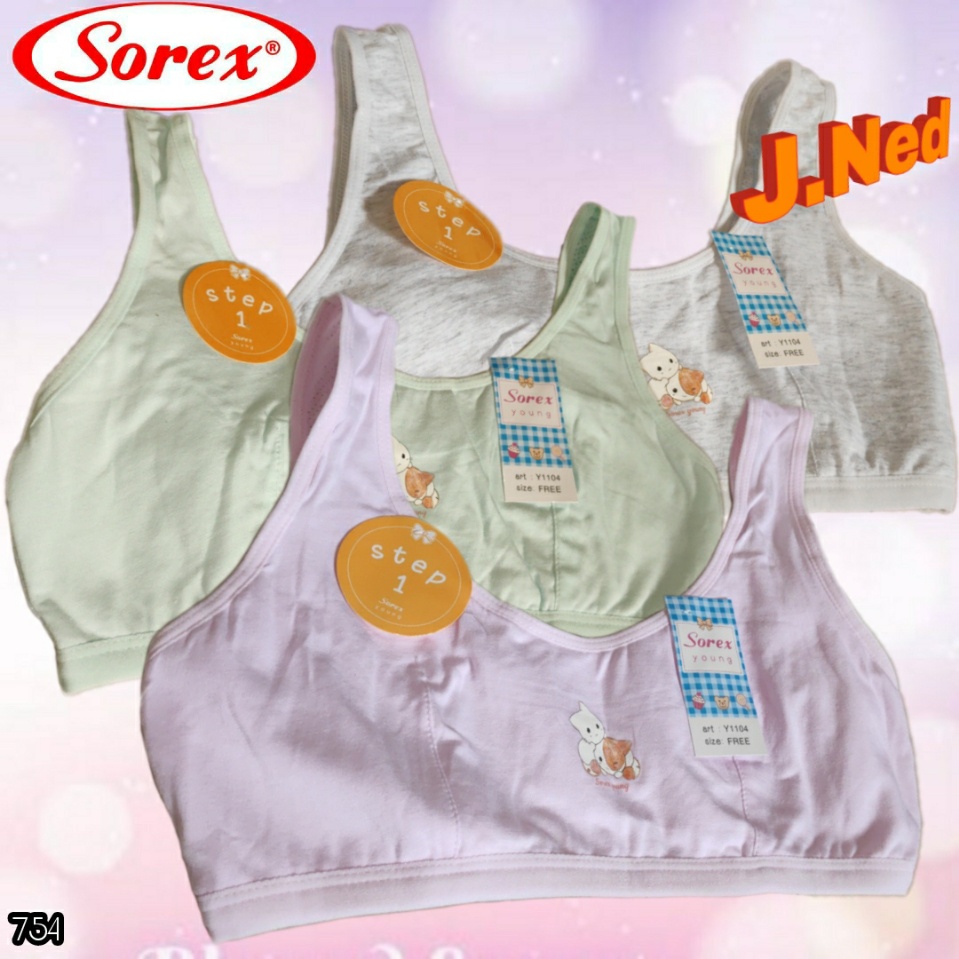 J754 - MINISET ANAK REMAJA STEP 1 TANPA BUSA TANPA KAWAT SOREX