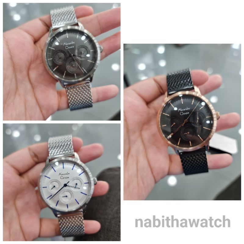 Jam Tangan Pria Alexandre Christie AC6570 New 6570 Original Garansi Resmi