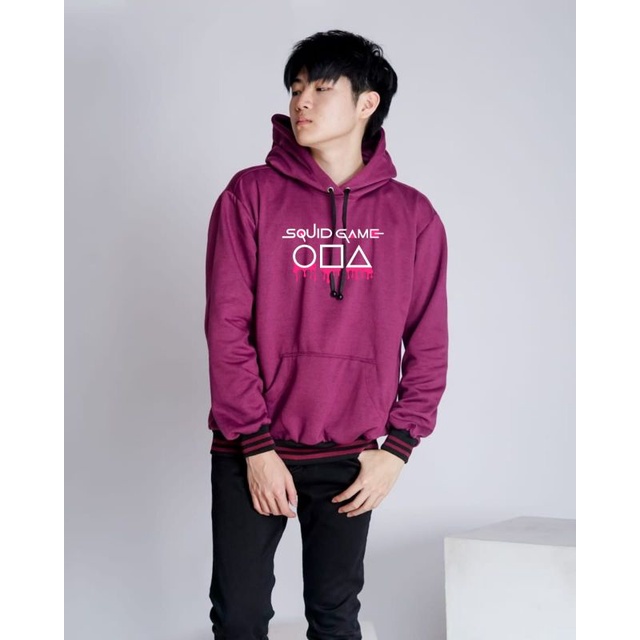 DS//HOODIE FRONTMAN SQ GAME ( ukuran  M )