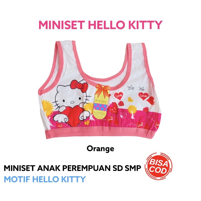 Miniset Anak Perempuan Cewek Remaja ABG SD SMP Beha BH Bra Remaja Mini Set Anak Perempuan HK