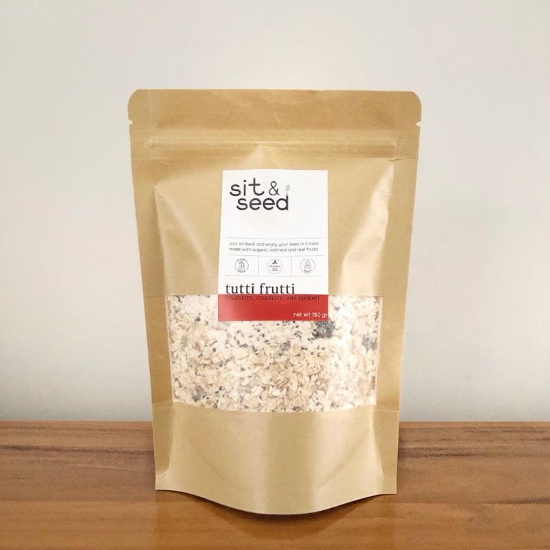

Sit & Seed Tutti Frutti - healthy instant oatmeal
