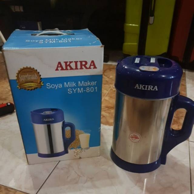 Akira soya milk maker sym-801 / alat pembuat susu kacang kedelai