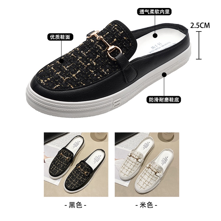 aid 0115,sepatu wanita flat slip on sepatu import fashion cantik dan terkiniian sepatu wanita import fashion