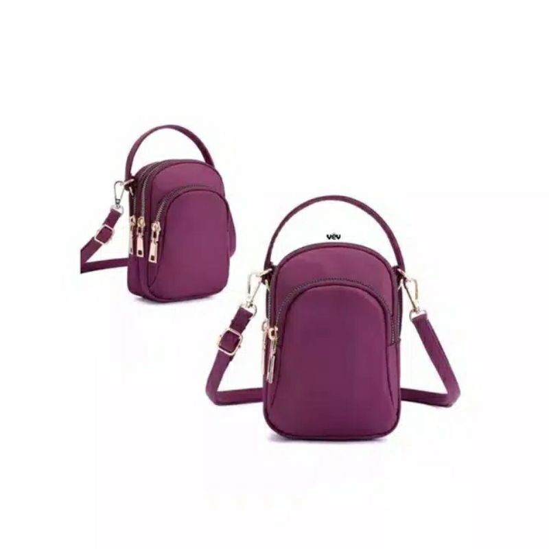 New Tas Selempang Mini HPO MICRO-Y.O.S.A.N BUBBLE /tas pouch /tas clutch /tas HPO masuk HP andro