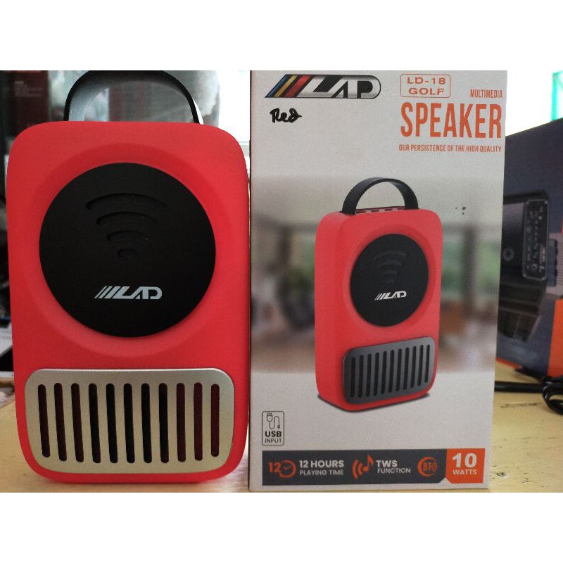Speaker Portable Multimedia LAD LD-18 GOLF