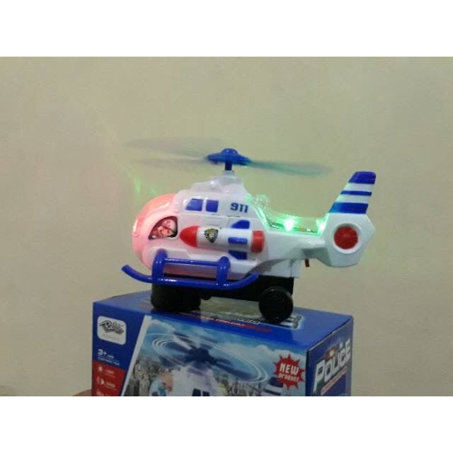 Mainan Helikopter Polisi / Mainan Helikopter Rescue