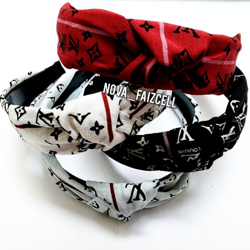 Bando / Bandana Simpul Branded Import ala korea ( L..V )