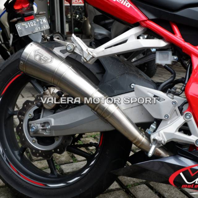 knalpot r9 exhaust gp ss honda cbr250rr cbr 250 rr sp full system original