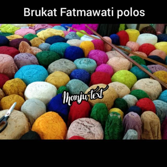 Kain Brukat Cord Gliter / Corneli / Brokat Fatmawati Gliter