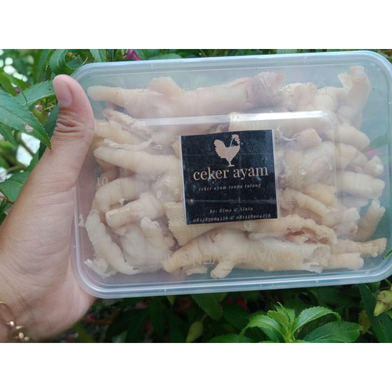 

ceker tanpa tulang/ceker lunak