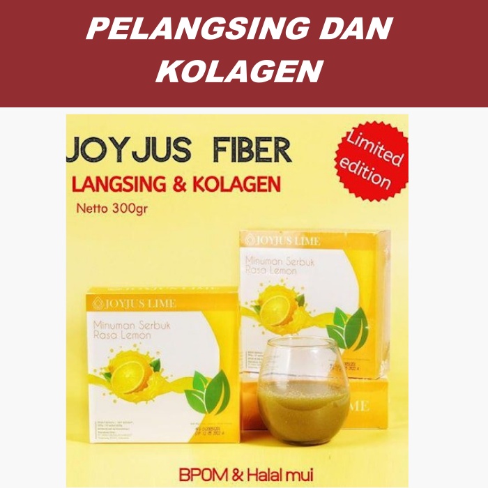 JOYJUS SLIM FIBER with COLLAGEN 300gr JOYJUS LIME